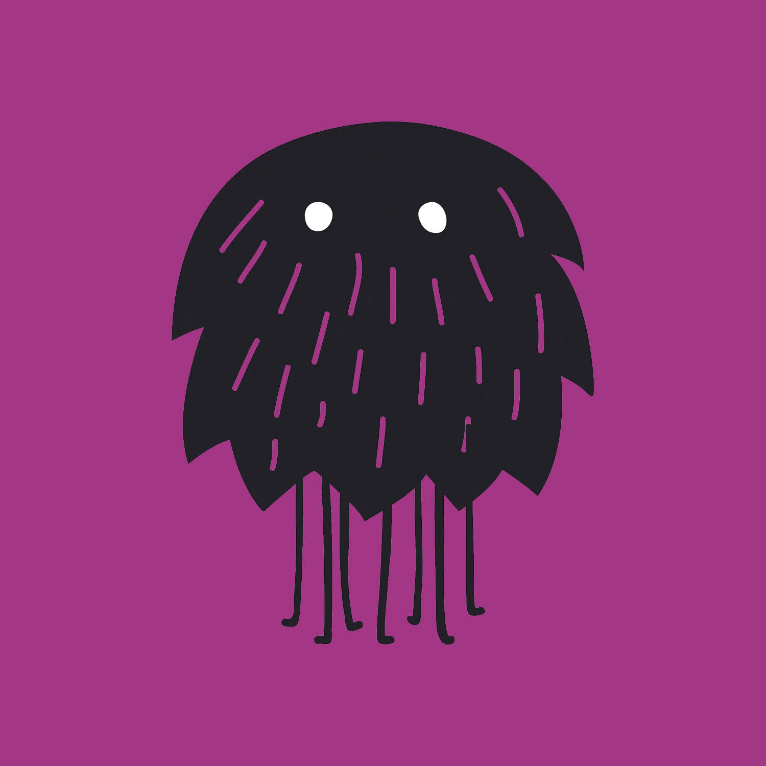 Illustration eines Maskottchens für eine Kita-Kampagne in Friedrichshafen – charakterstarkes Design als Teil des visuellen Erscheinungsbilds.